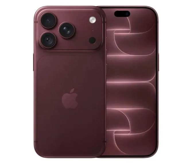 Смартфон Apple iPhone 18 Pro 1 ТБ, бургунди (Burgundy), eSIM — фото 1