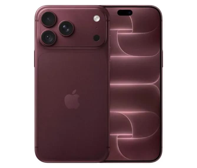 Смартфон Apple iPhone 18 Pro Max 1 ТБ, бургунди (Burgundy), eSIM — фото 1