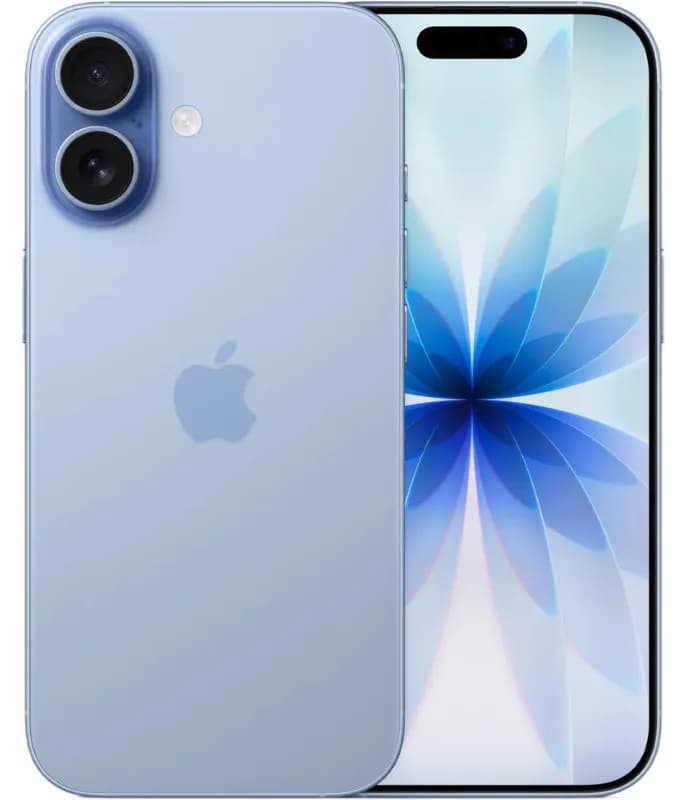 Смартфон Apple iPhone 17 256Gb, голубой (Mist Blue) eSIM — фото 1