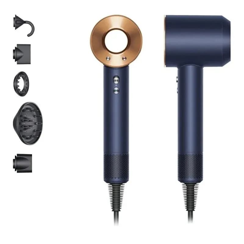 Фен Dyson Supersonic HD07, синий/медный (Prussian blue/Copper) (2022) — фото 1