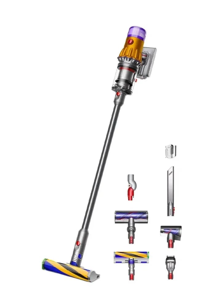 Пылесос Dyson V12 Detect Slim Absolute SV46, никель/золото (Nickel/Gold) (2022)