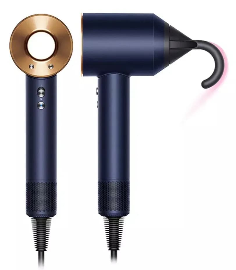 Фен Dyson Supersonic HD08, синий/медный (Prussian blue/Copper) (2021) — фото 1