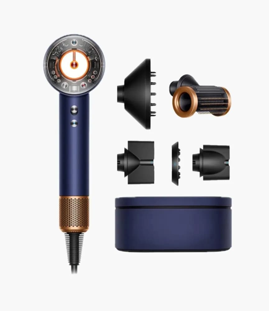 Фен Dyson Supersonic Nural HD16, синий/медный (Prussian Blue/Copper) — фото 1