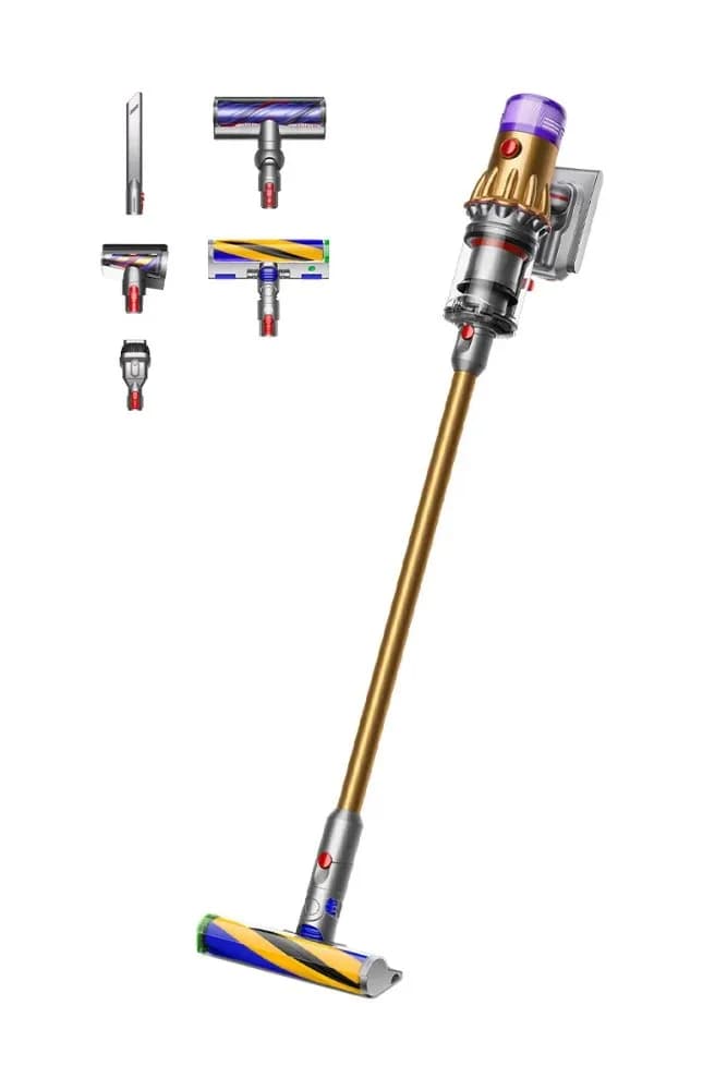 Пылесос Dyson V12 Detect Slim Absolute SV46, золотой (Gold) (2022)