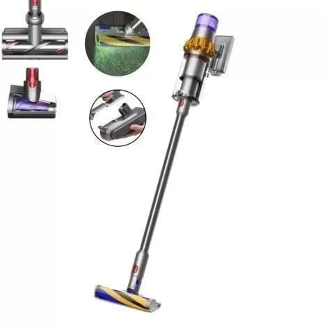 Пылесос Dyson V15 Detect Extra SV47, синий/никель (Blue/Nickel) (2023)