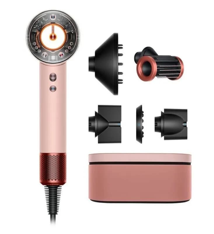Фен Dyson Supersonic Nural HD16, канзан розовый (Kanzan Pink) (2025)