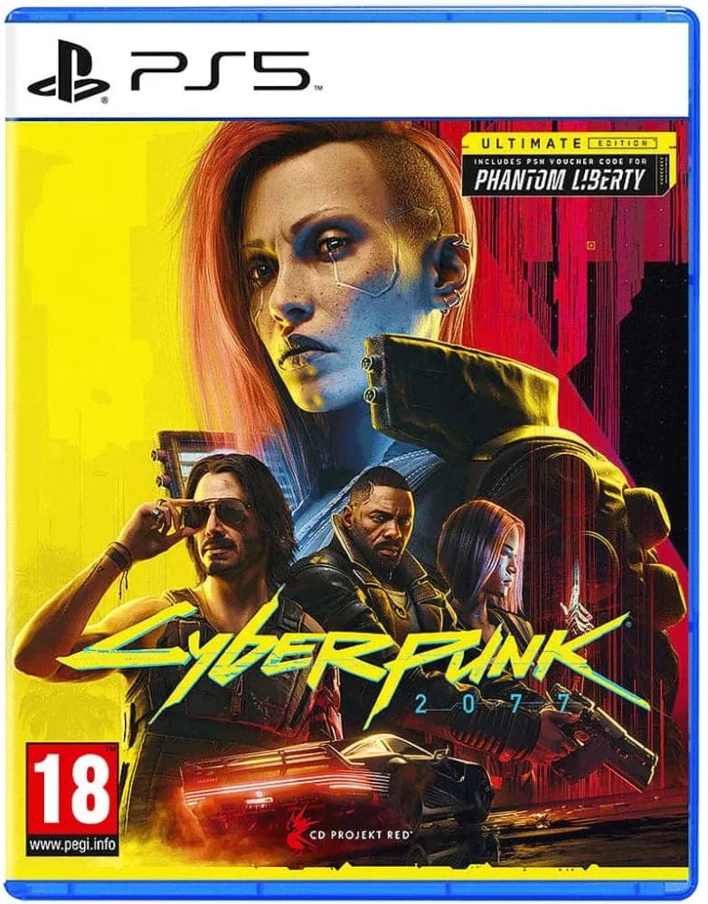 Игра Cyberpunk 2077 Ultimate Edition (PS5, полностью на русском) — фото 1
