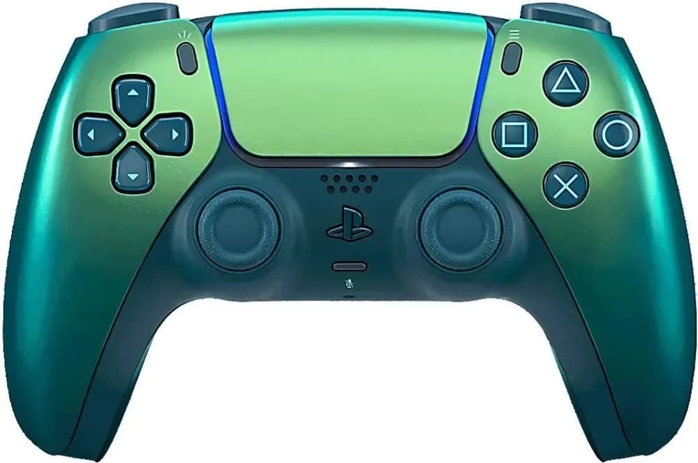 Геймпад Sony DualSense PlayStation 5, бирюзовый хром — фото 1