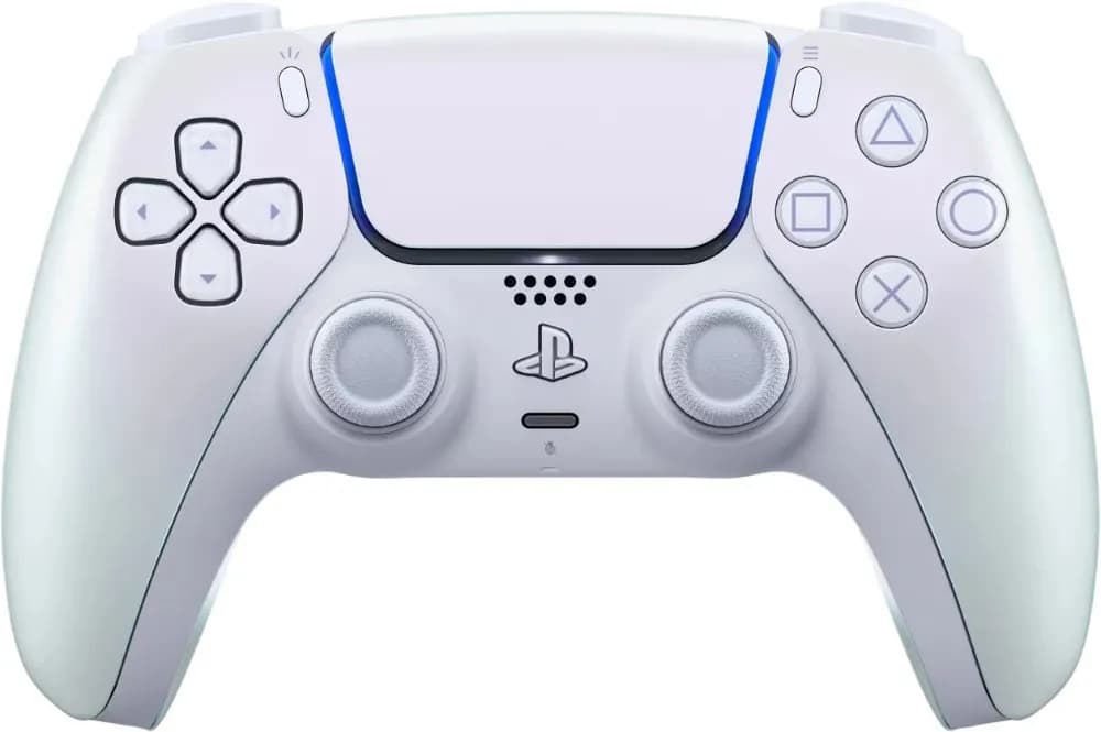 Геймпад Sony DualSense PlayStation 5, жемчужный хром — фото 1