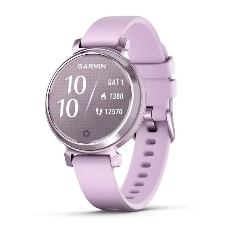 Умные часы Garmin Lily 2 Lilac Case With Lilac Silicone Band — фото 1