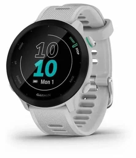 Умные часы Garmin Forerunner 55 (010-02562-11) 42 мм, белый (White) — фото 1