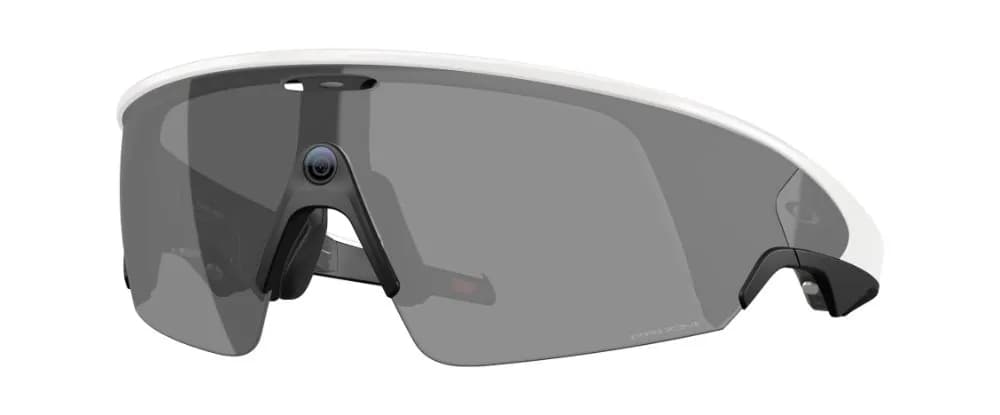 Умные очки Oakley Meta Vanguard OW8001 (белая оправа, линзы чёрные) Prizm Black