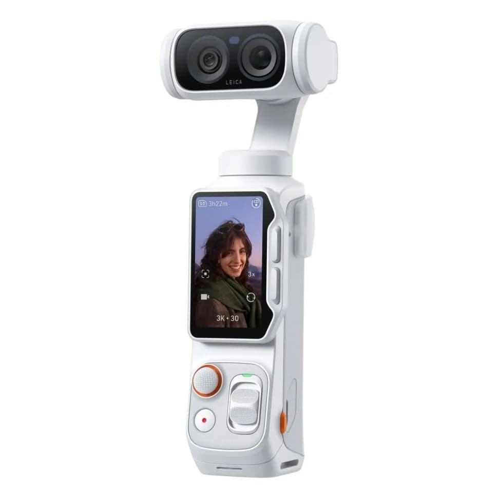 Экшн-камера Insta 360 Luna Ultra Standard Bundle, белый (Stellar White) — фото 1