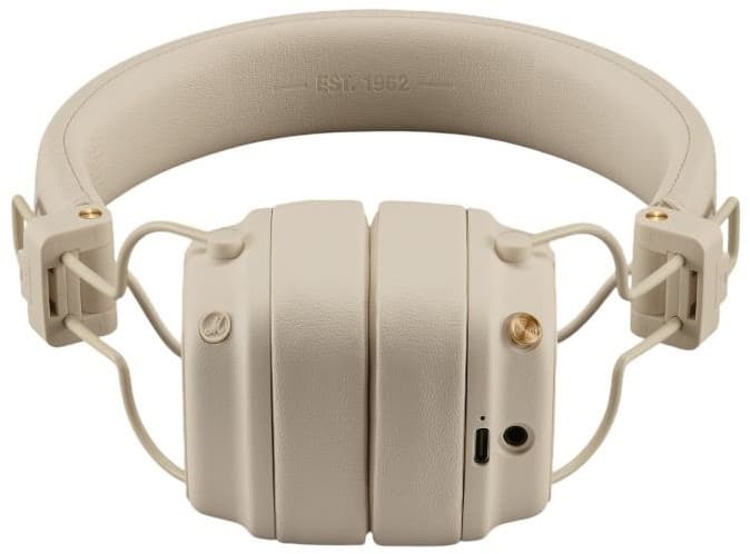 Беспроводные наушники Marshall Major V, бежевый — фото 2