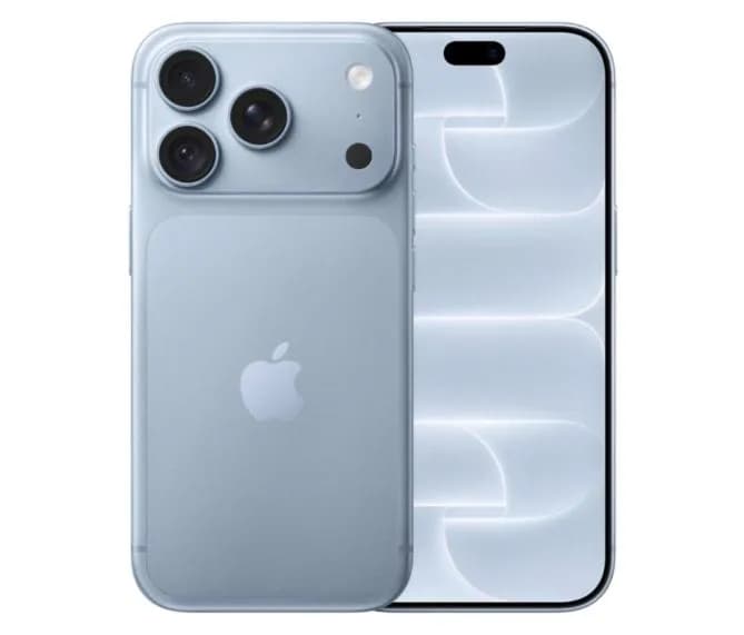 Смартфон Apple iPhone 18 Pro 1 ТБ, голубой (Glacier), eSIM — фото 1