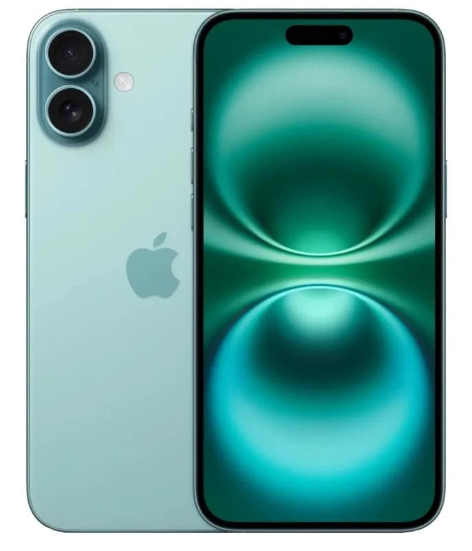 Смартфон Apple iPhone 16 Plus 128Gb, бирюзовый SIM + eSIM — фото 1