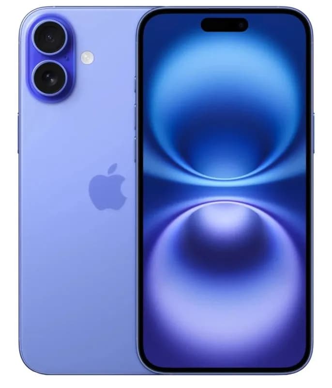 Смартфон Apple iPhone 16 Plus 128Gb, ультрамарин SIM + eSIM — фото 1