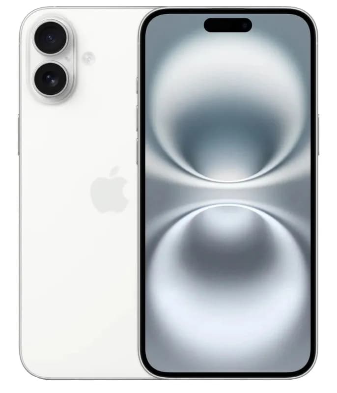 Смартфон Apple iPhone 16 128Gb, белый SIM + eSIM — фото 1