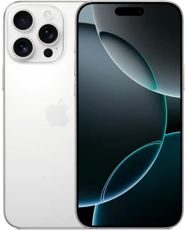 Смартфон Apple iPhone 16 Pro Max 1Tb, "титановый белый" SIM + eSIM — фото 1