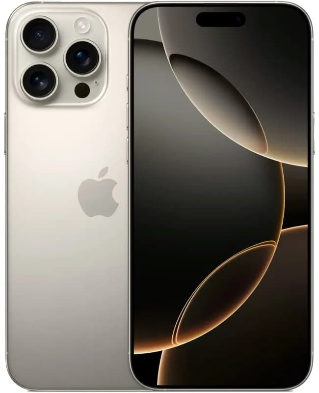 Смартфон Apple iPhone 16 Pro Max 256Gb, "натуральный титан" SIM + eSIM — фото 1