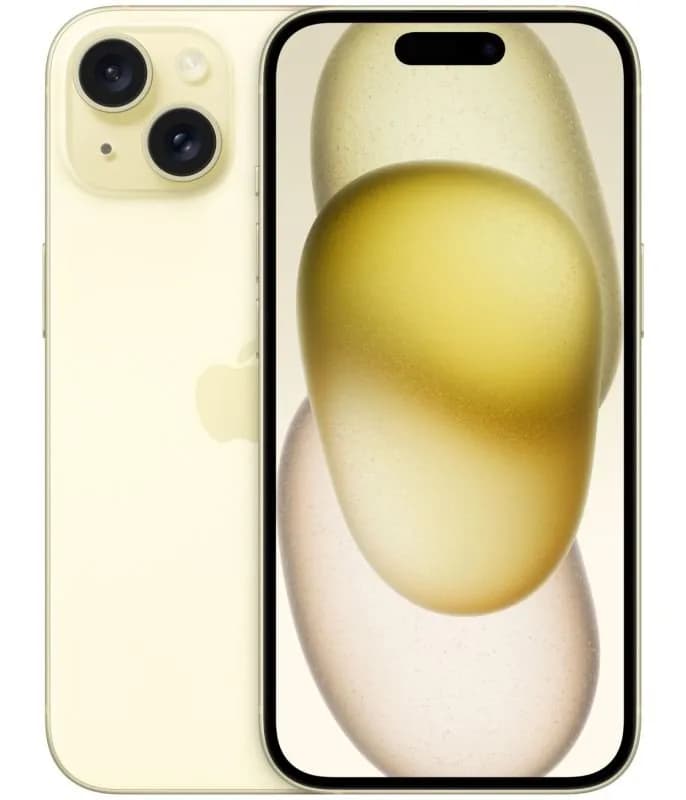 Смартфон Apple iPhone 15 Plus 128Gb, жёлтый SIM + eSIM — фото 1
