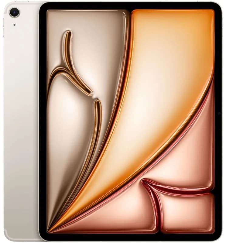 Планшет Apple iPad Air (M3, 2025) 13" 256Gb Wi-Fi + Cellular, "сияющая звезда" (MCJ74) — фото 1