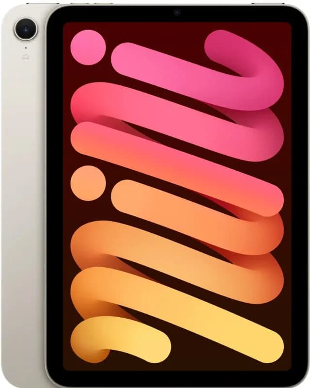 Планшет Apple iPad mini (A17 Pro, 2024) 128Gb Wi-Fi + Cellular, "сияющая звезда" (MXPQ3) — фото 1
