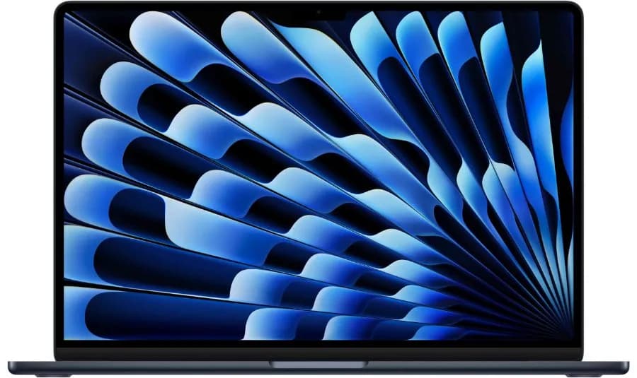 Ноутбук Apple MacBook Air 15" (M5, 10C CPU, 10C GPU, 16Gb, 1Tb SSD), "полуночный чёрный" (MDVK4) — фото 1