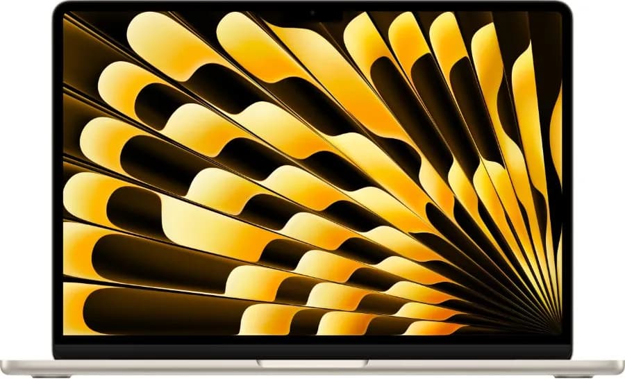 Ноутбук Apple MacBook Air 13" (M4, 10C CPU, 8С GPU, 16Gb, 256Gb SSD), "сияющая звезда" (MW0Y3) — фото 1