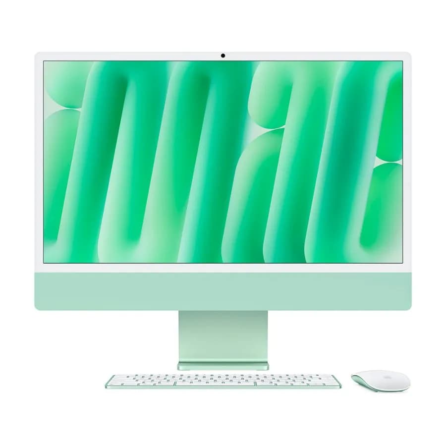 Моноблок Apple iMac 24" Retina 4,5K (M4, 10C CPU, 10C GPU, 24Gb, 512Gb SSD), зелёный (MD2Q4) — фото 1