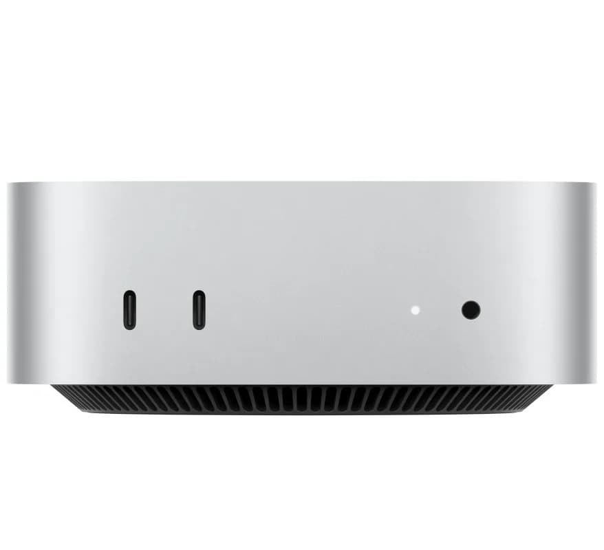 Компьютер Apple Mac mini (M4, 10C CPU, 10C GPU, 16Gb, 1Tb SSD), серебристый (Z1CF00081) — фото 1