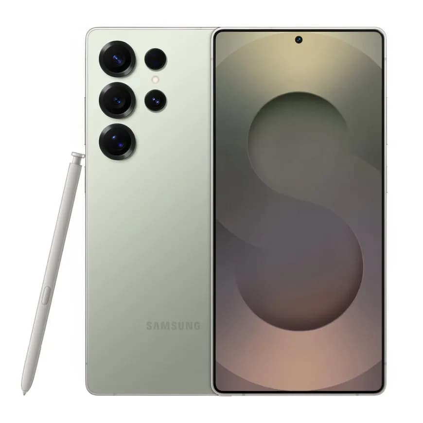 Смартфон Samsung Galaxy S25 Ultra 12/1Tb, "зелёный титан" (Titanium Jadegreen) — фото 1