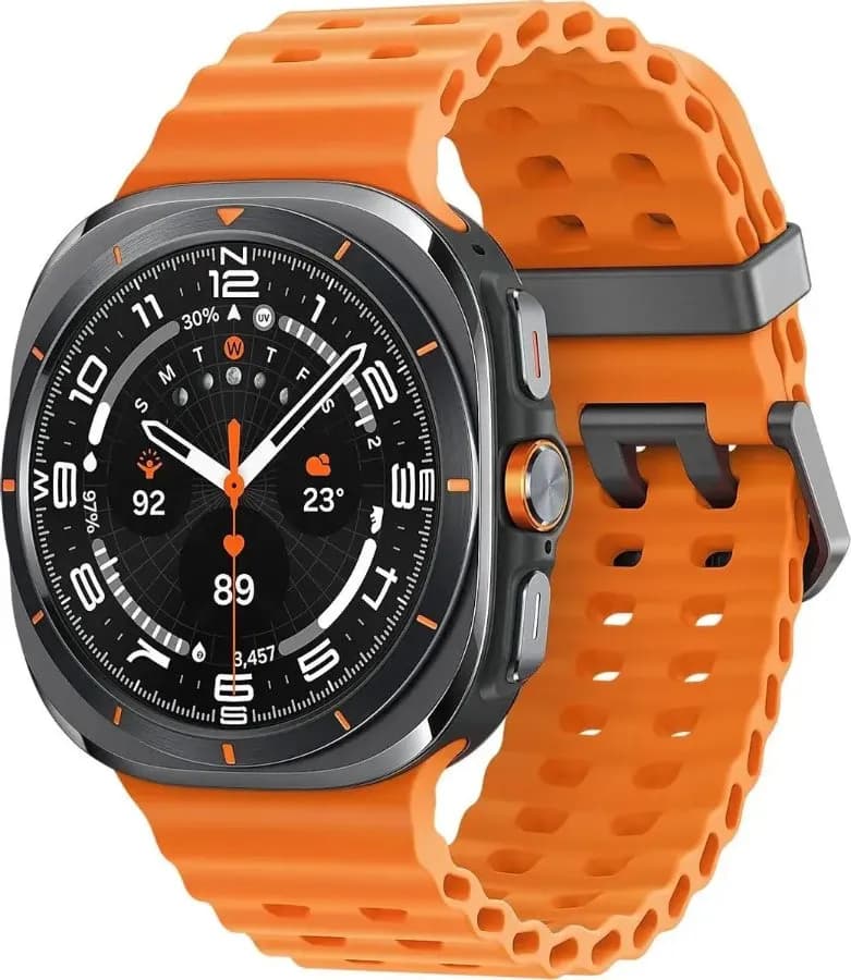 Умные часы Samsung Galaxy Watch Ultra 2025 LTE 47мм, серый титан (Titanium Gray) — фото 1
