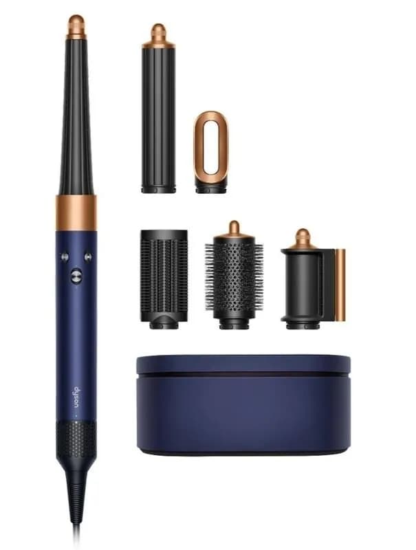 Стайлер Dyson Airwrap i.d. Long HS08 Straight+Wavy, синий/медный (Prussian Blue/Copper) (2025) — фото 1
