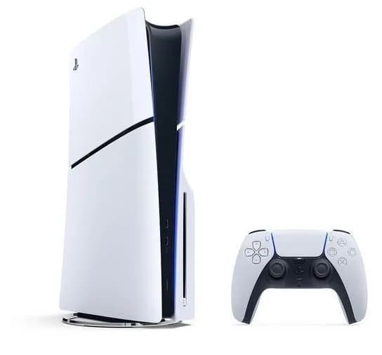 Игровая приставка Sony PlayStation 5 Slim 1Tb, с дисководом, белый — фото 1
