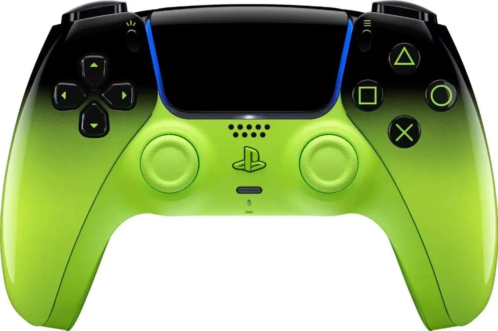 Геймпад Sony DualSense PlayStation 5 Hyperpop Collection, зелёный ремикс (Remix Green) — фото 1
