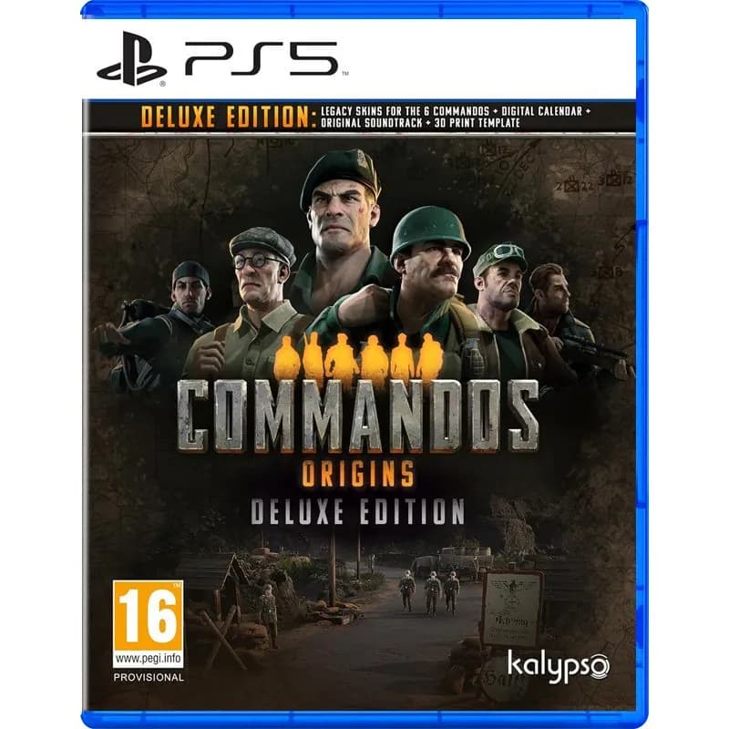 Игра Commandos Origins Deluxe Edition (PS5, русские субтитры) — фото 1
