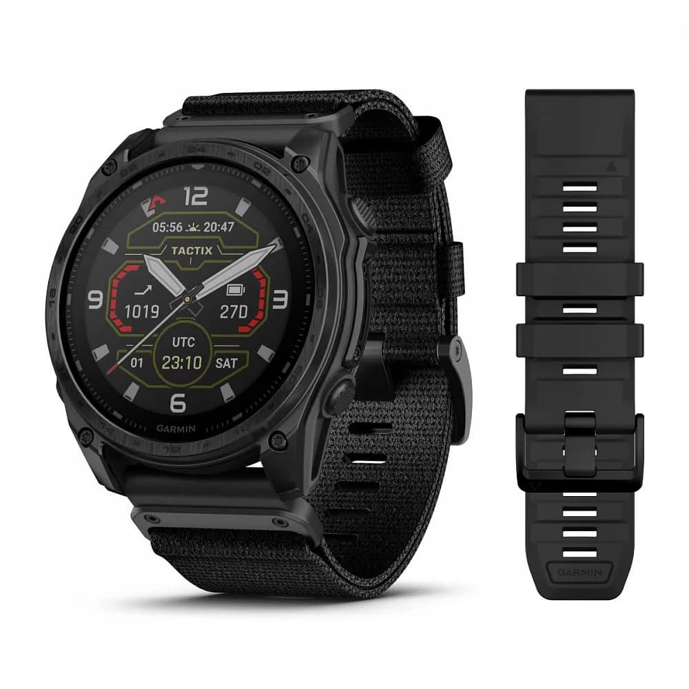 Умные часы Garmin Tactix 8 (010-03407-11) 51мм, Solar Sapphire Elite Applied Ballistics — фото 1