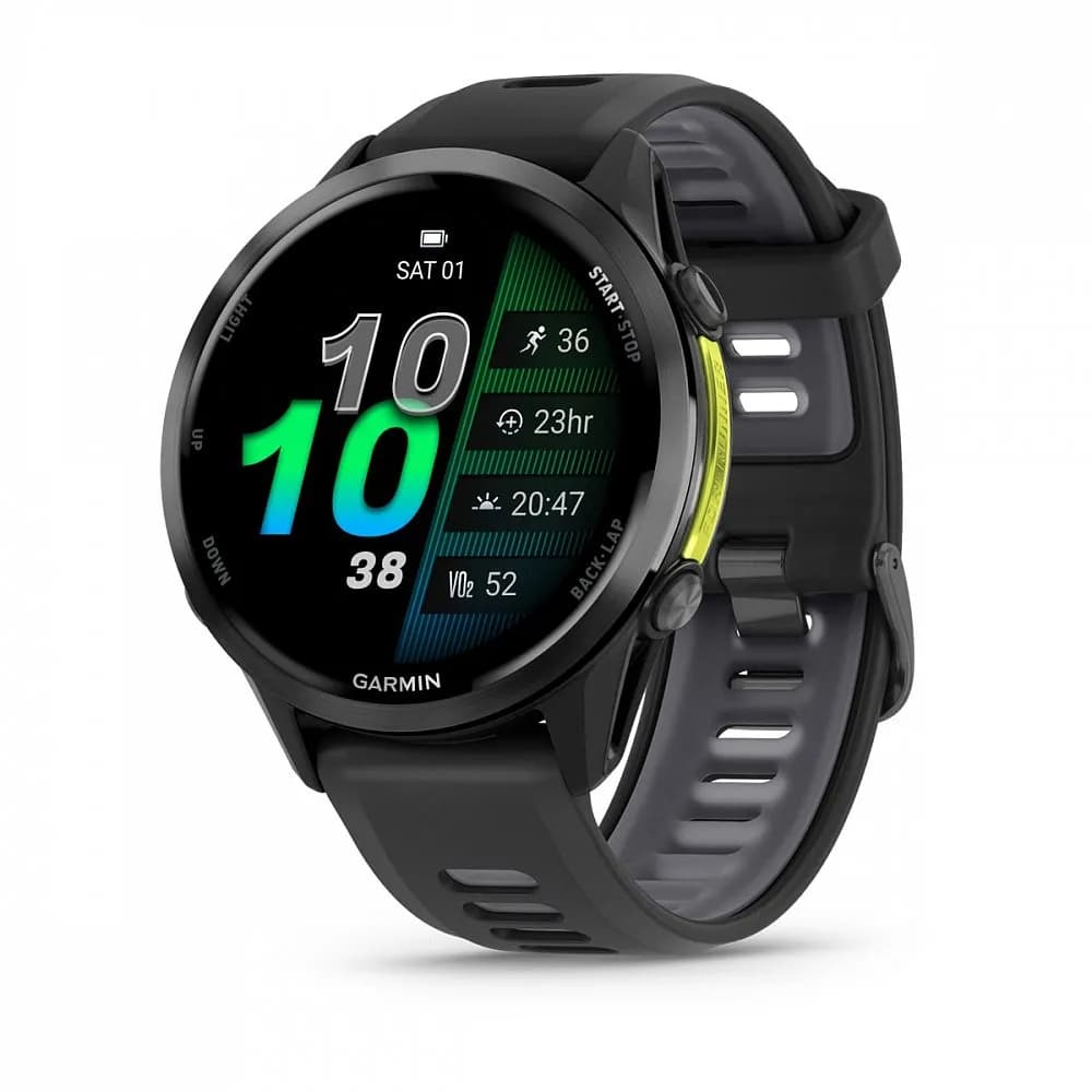 Умные часы Garmin Forerunner 970 (010-02969-10) 47 мм, Titanium Carbon Gray — фото 1