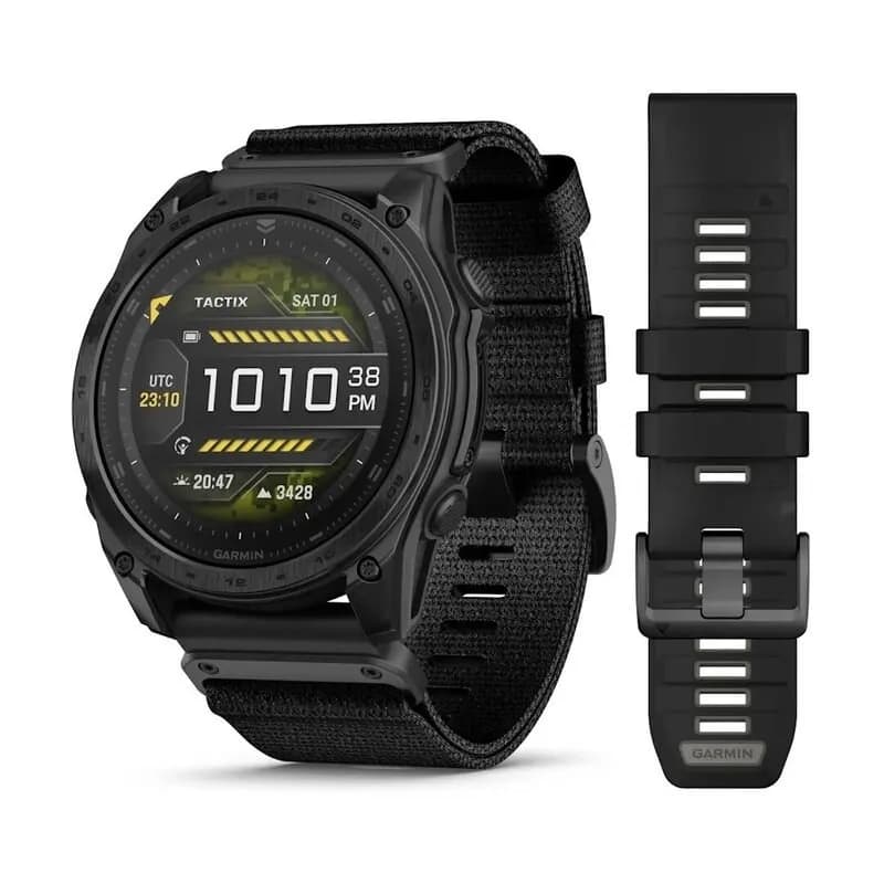 Умные часы Garmin Tactix 8 (010-03406-01) 51 мм, Amoled Sapphire, чёрный (Black) — фото 1