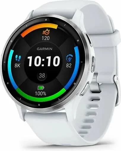 Умные часы Garmin Venu 3 (010-02784-00) 45 мм, белый/серебро (Silver) — фото 1