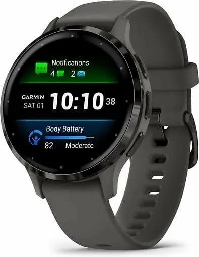 Умные часы Garmin Venu 3S (010-02785-00) 41 мм, серый (Pebble/Gray) — фото 1