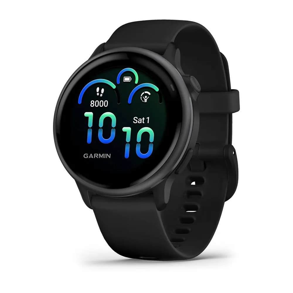 Умные часы Garmin Vivoactive 6 (010-02985-00), чёрный (Black) — фото 1