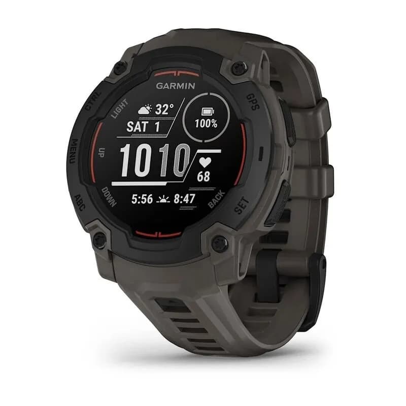 Умные часы Garmin INSTINCT E 45 мм BLACK Charcoal Band — фото 1