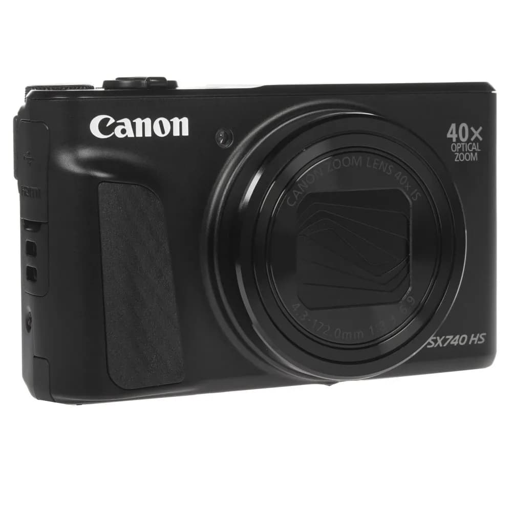 Фотоаппарат Canon PowerShot SX740 HS, чёрный (Black) — фото 1