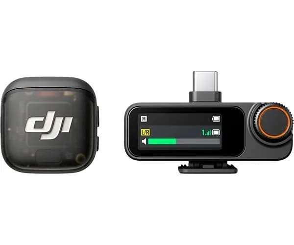 Комплект беспроводных микрофонов DJI Mic 3 (1 TX + 1 RX + Зарядный футляр) — фото 1