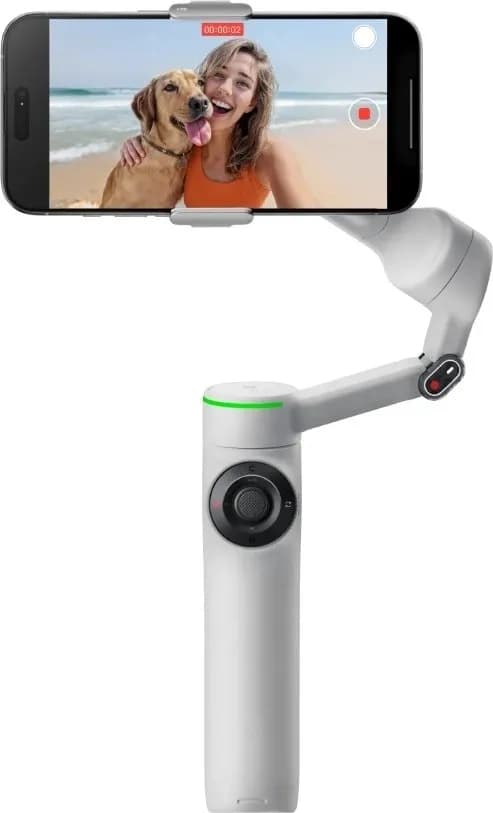 Стабилизатор Insta 360 Flow 2 Pro, серый (Stone Gray) — фото 1